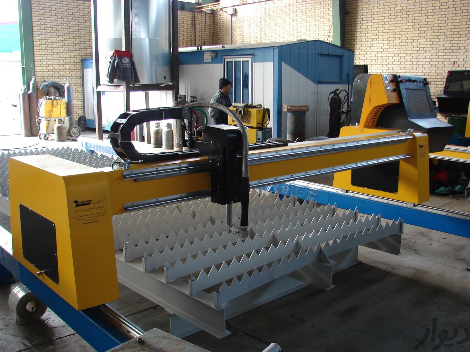 دستگاه برش  CNC هواگاز پلاسما